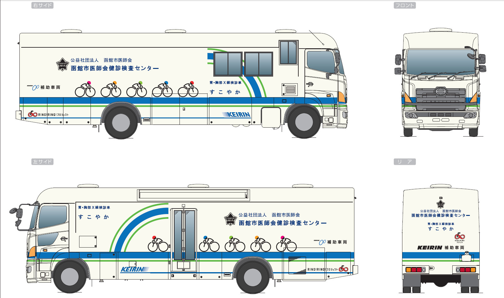 検診車